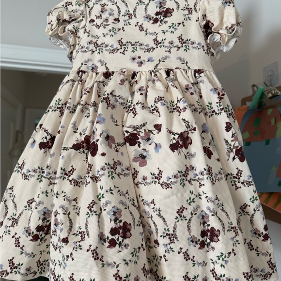 Edgehill Collection Other - Edgehill Collection Brown Puff Sleeve Sundress